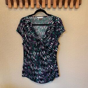 Peter Nygard Multicolor Patterned Blouse